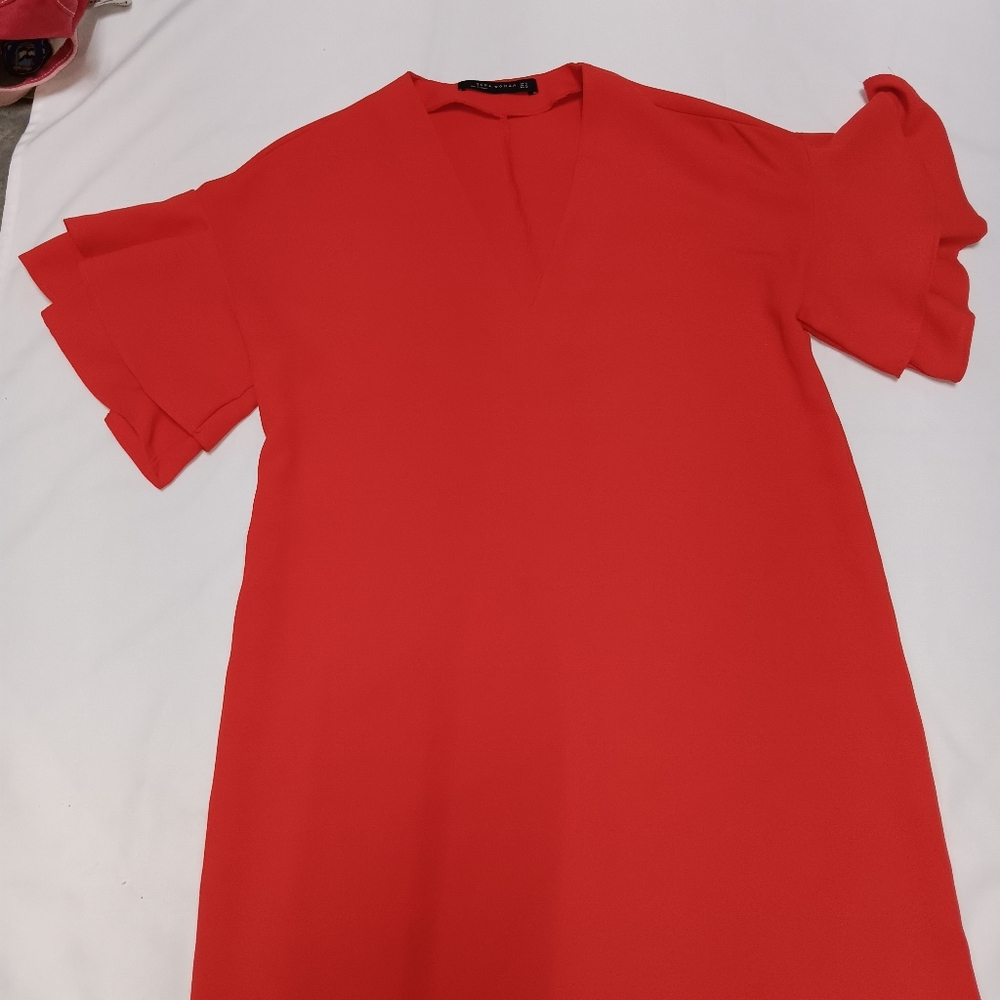 Elegant Red Dress No Elastic
